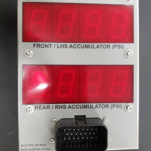 Accumulator Pressure Display