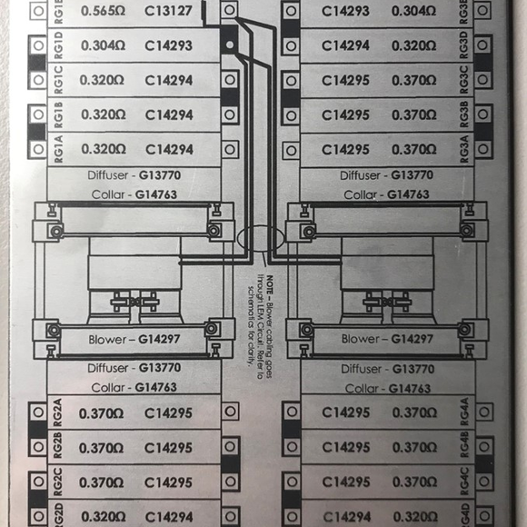 17EM136 - 20 Element Grid Package label